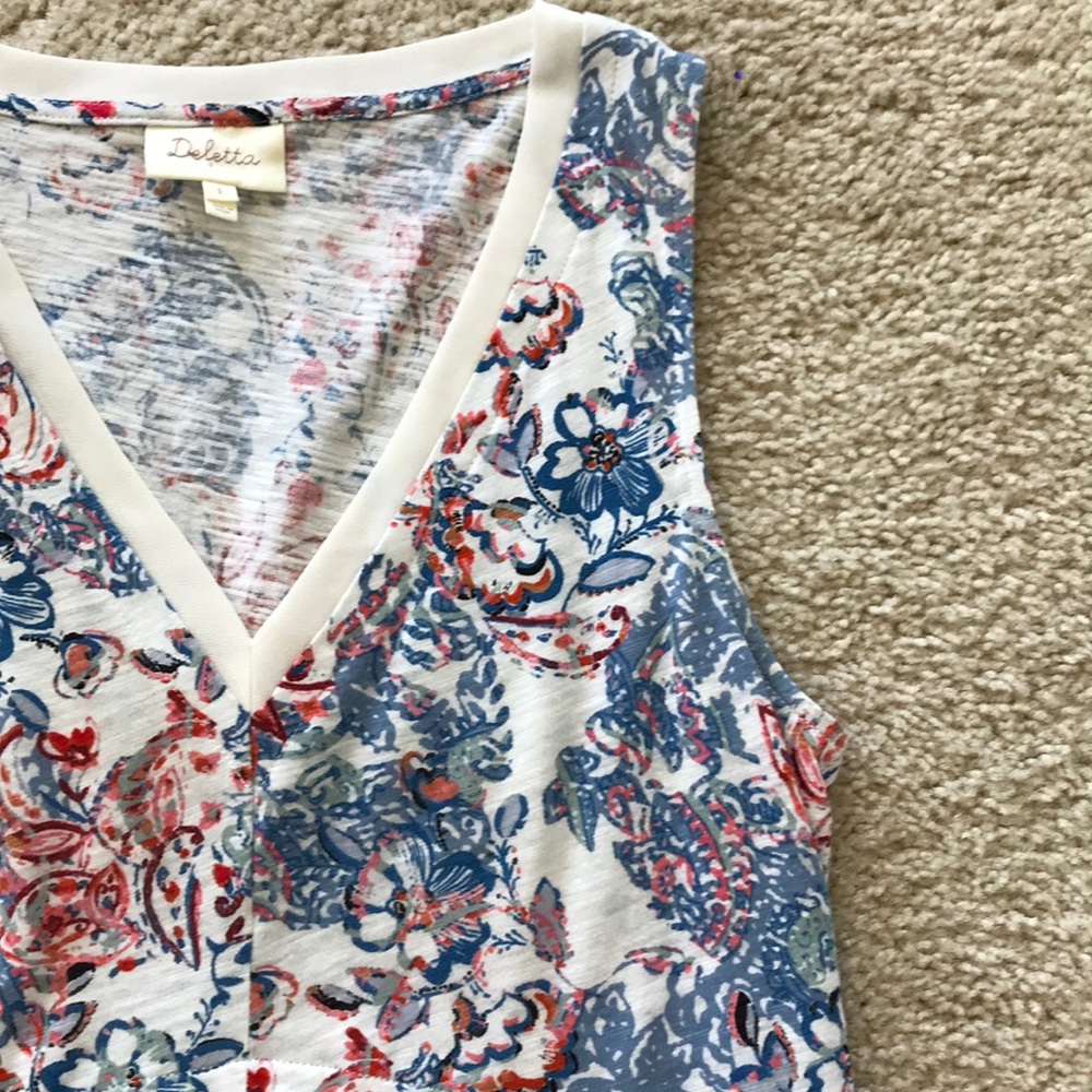 {Anthropologie} Amalia Peplum Tank - Picture 4 of 6
